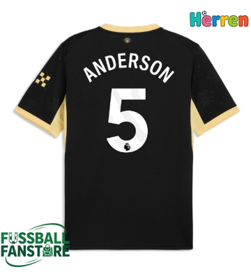 Manchester City Elliot Anderson #5 Replik Auswärtstrikot 2026-27 Kurzarm